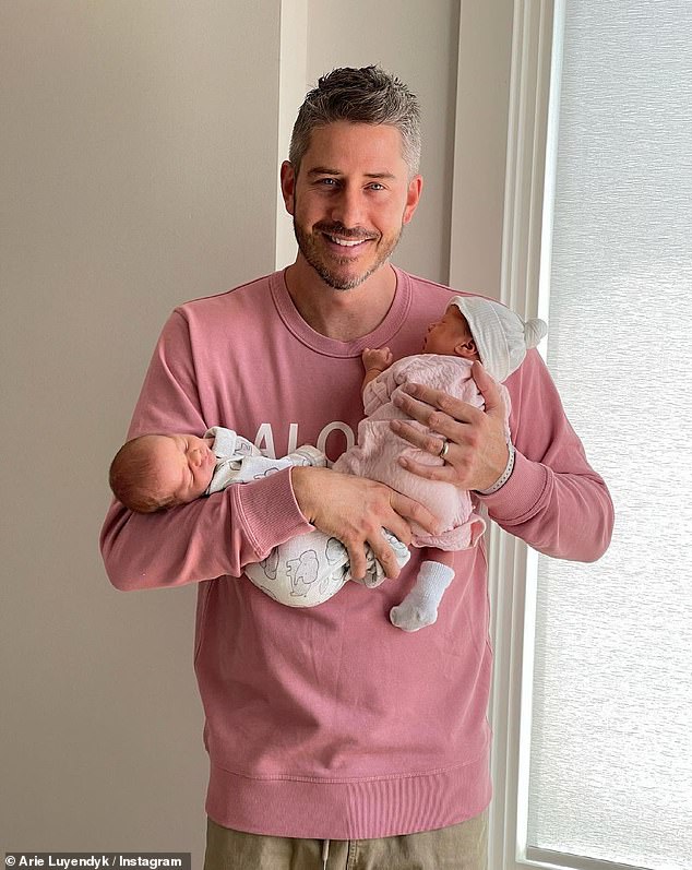 The professional auto racing driver decided to get a vasectomy after the arrival of twins
