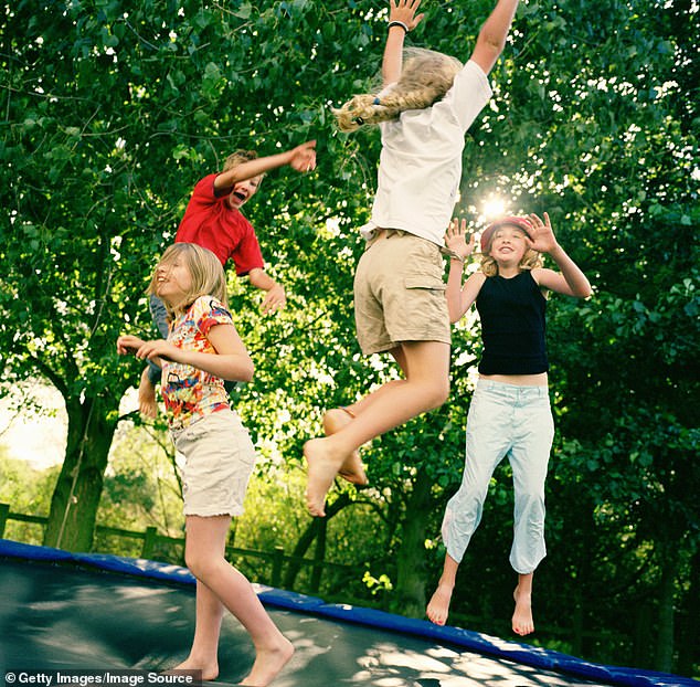 If you aren't ready to part ways with the trampoline, ER doctors suggest jumping one at a time, as a majority of trampoline injuries happen when several people are jumping together