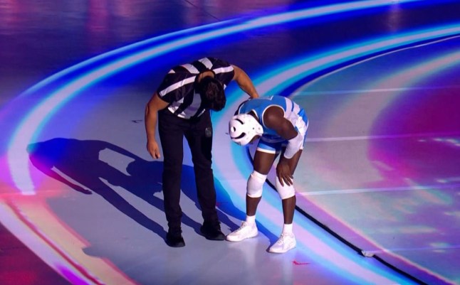 Gladiators breaks show records but viewers slam 'negligence' as viewer completes Travelator in spite of injury: 'Pride bordering on stupidity'