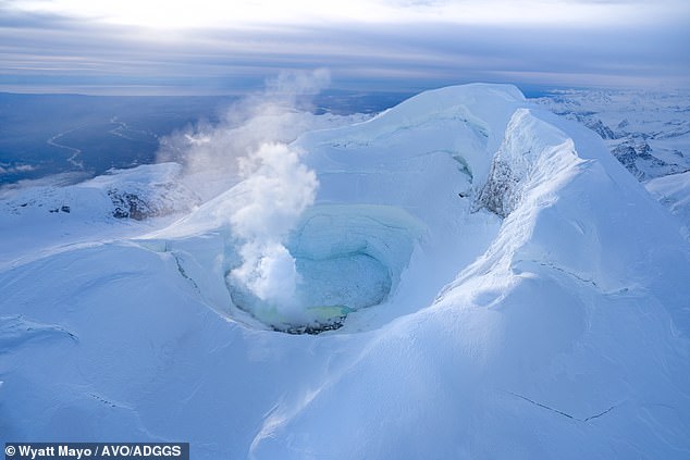 Mount Spurr sits 77 miles from Anchorage, Alaska. An uptick in seismic activity over the last 10 months has scientists on alert for an imminent eruption