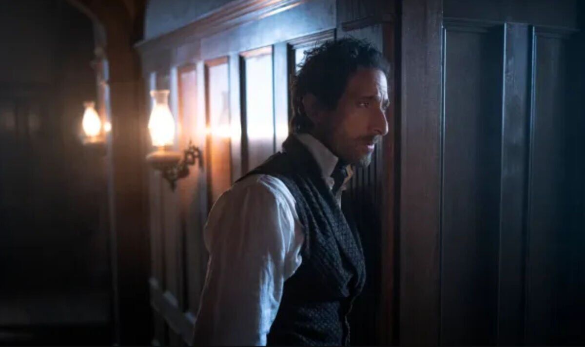 Adrien Brody played a widowed father who inherited a spooky estate