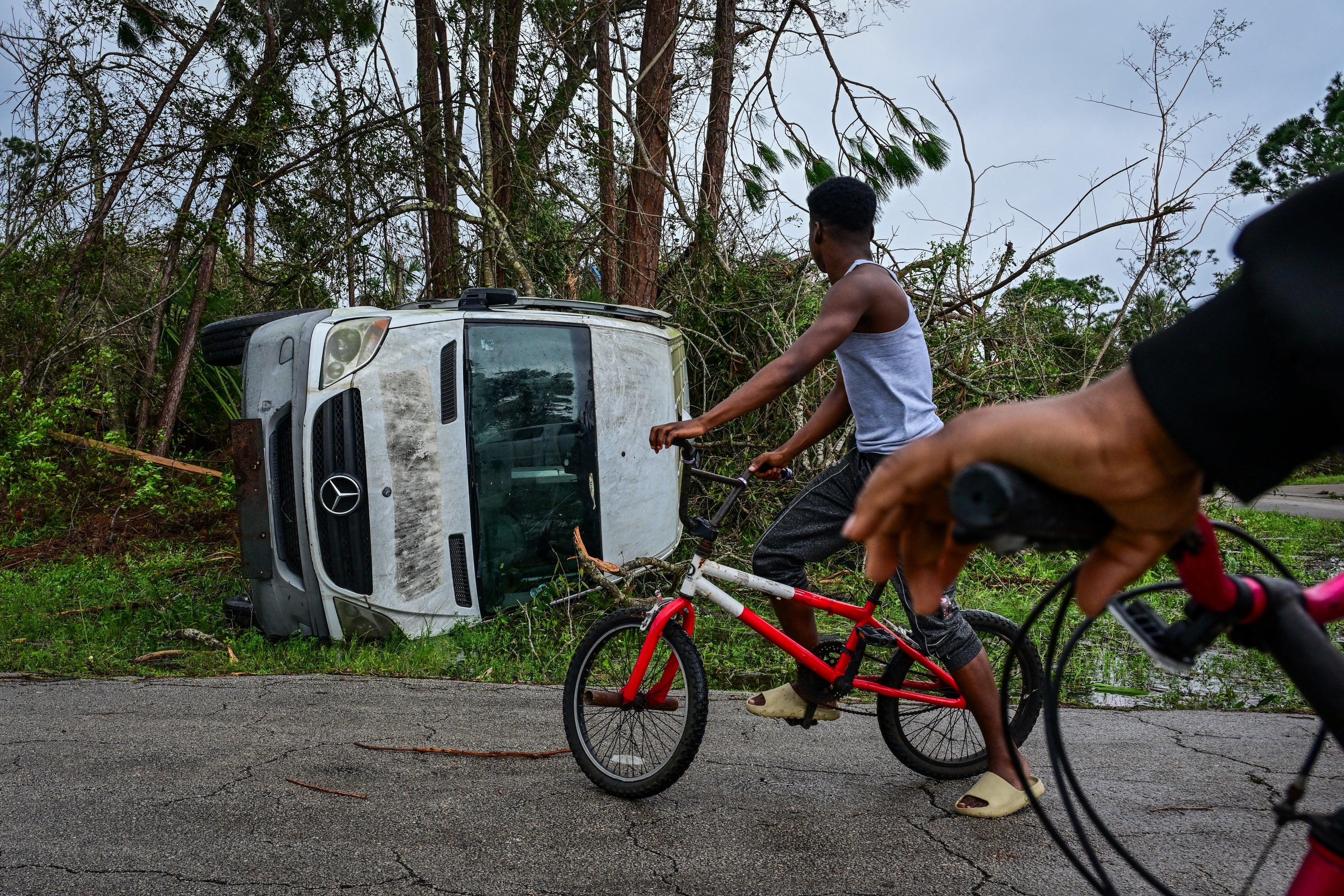 Last year saw ‘near-historic’ levels of tornado activity. Dozens of twisters were whipped up by Hurricane Milton as it hit Florida