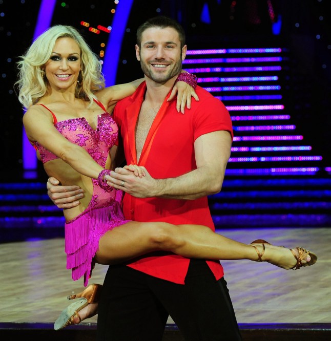 Ben Cohen and Kristina Rihanoff during a press call for the UK Strictly Come Dancing Live Tour 2014 starting in Birmingham on Friday at the National Indoor Arena, Birmingham.
