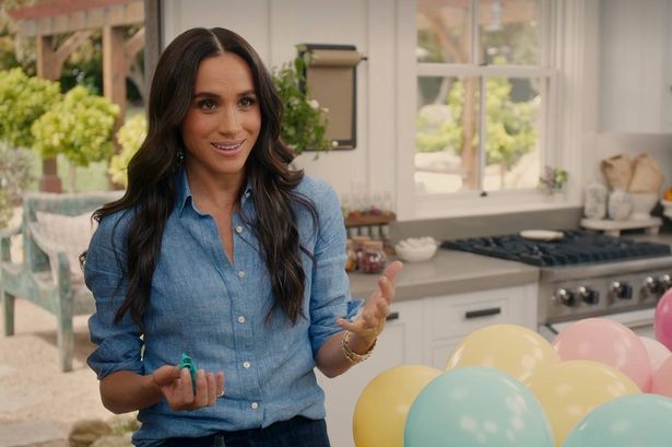 Meghan showed off her quirky personality on her new Netflix show