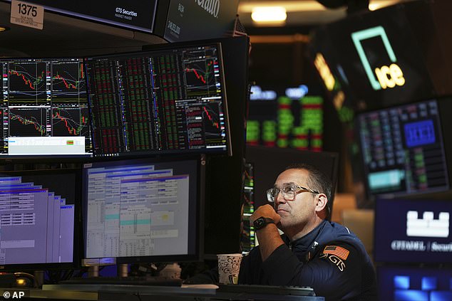 If internet went down, financial markets such as the New York Stock Exchange (pictured) would crash