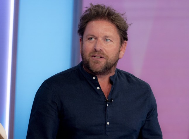 Editorial use only Mandatory Credit: Photo by Ken McKay/ITV/REX/Shutterstock (13950816x) James Martin 'Loose Women' TV show, London, UK - 06 Jun 2023