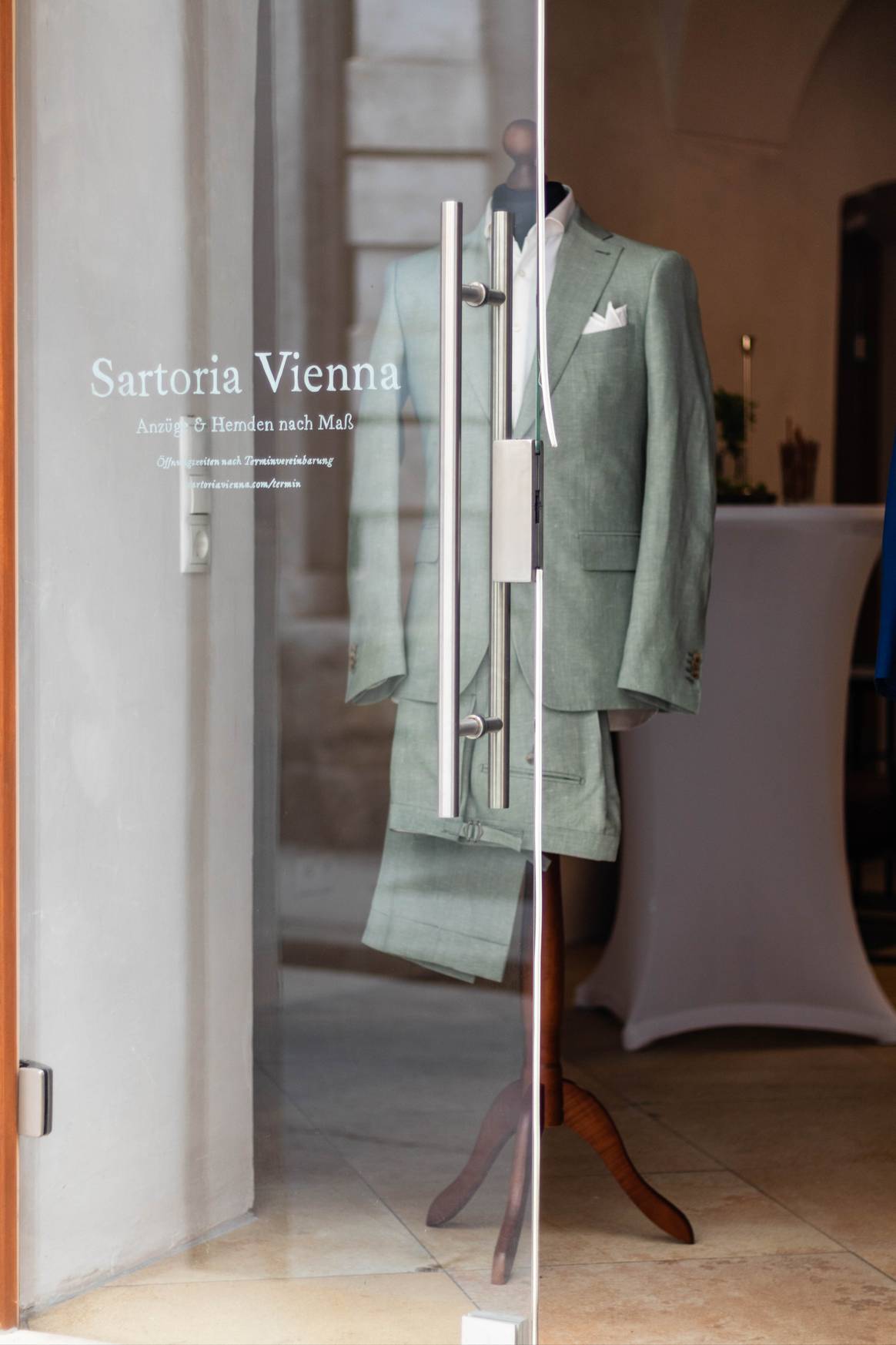 The Sartoria Vienna store in Graz, Austria. The Sartoria Vienna store in Graz, Austria.