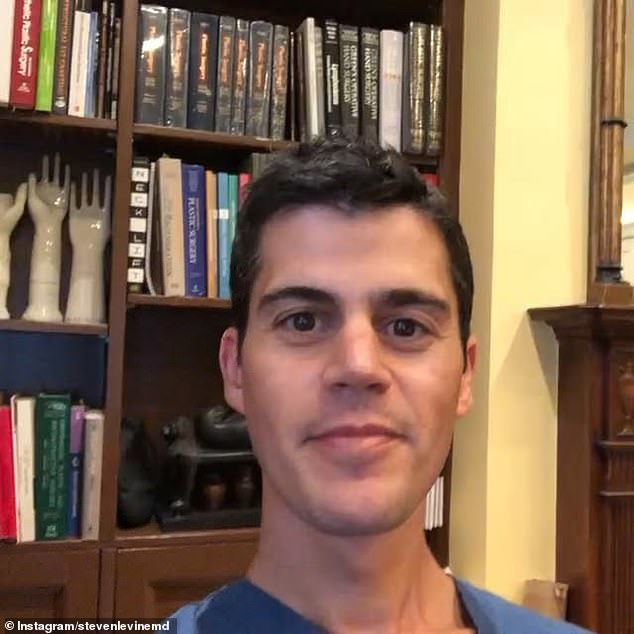 Jenner's representatives confirmed she had enlisted celebrity plastic surgeon Dr Steven M Levine—also known as 'the facelift maestro'—to achieve her new look