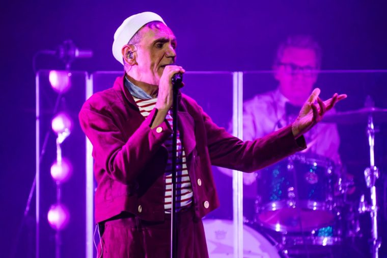 LONDON, ENGLAND - SEPTEMBER 20: Kevin Rowland of Dexys performs at Palladium Theatre on September 20, 2023 in London, England. (Photo by Lorne Thomson/Redferns)