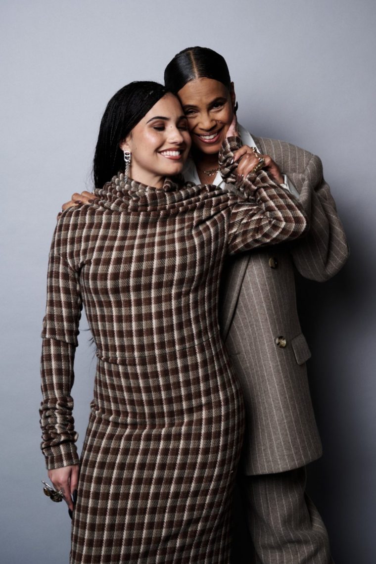MANCHESTER, ENGLAND - NOVEMBER 10: Mabel and Neneh Cherry attend the MTV EMAs 2024 held at Co-op Live on November 10, 2024 in Manchester, England. (Photo by Gareth Cattermole/MTV EMA/Gareth Cattermole/Getty Images for Paramount)