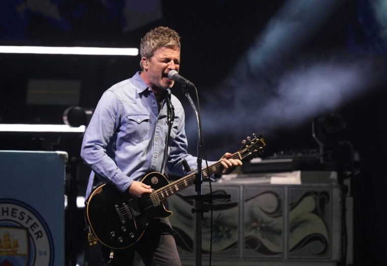 This picture is available for editorial usage only until July 4, 2026 Noel Gallagher as Oasis takes to the stage at the Principality Stadium, Cardiff, for the band's long-awaited reunion tour kicks off in Wales. Picture date: Friday July 4, 2025. PA Photo. Brothers Liam and Noel Gallagher are performing together for the first time since their dramatic split in 2009. Photo credit should read: Jordan Pettitt/PA Wire