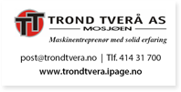 Annonse Trond Tverå As