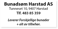 Annonse Bunadsøm Harstad