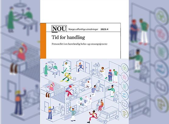 Forsiden på utredningen "Tid for handling"