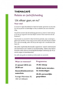 Thema Cafe Echtscheiding