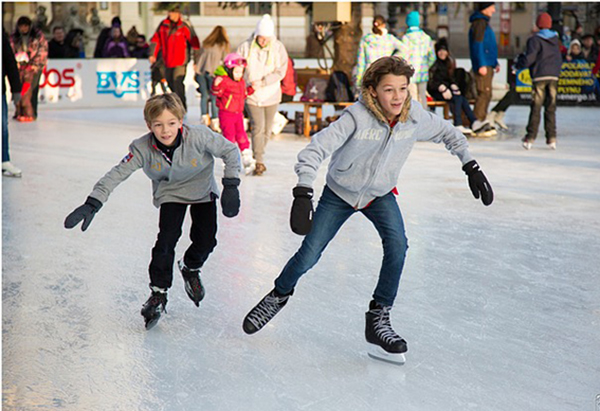 ice skating