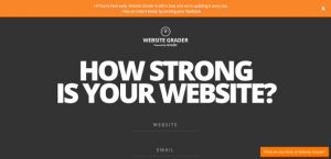 hubspot website grader