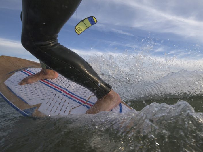 Kitesurfing