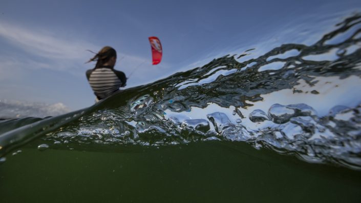 Kitesurfing