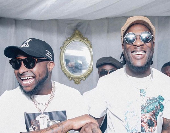 Burna Boy reacts to video of him rocking 30BG chain amidst beef with Davido