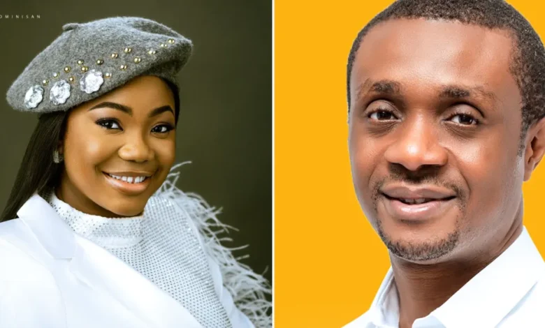 Mercy Chinwo and Nathaniel Bassey