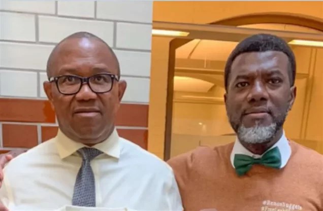 Peter Obi and Reno Omokri