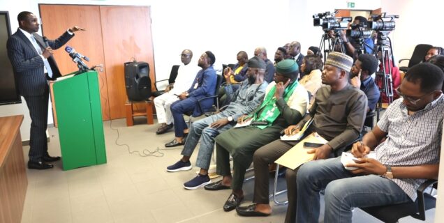Yahaya Bello press briefing