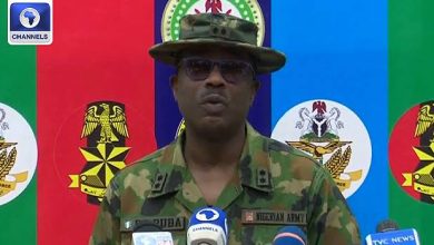 Photo: Major General Edward Buba (Source: Channels TV)