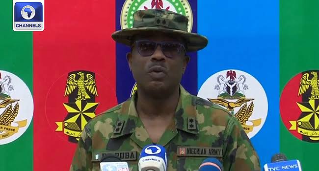 Photo: Major General Edward Buba (Source: Channels TV)