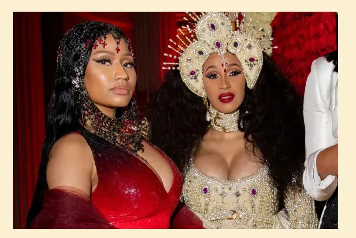 Cardi B and Nicki Minaj