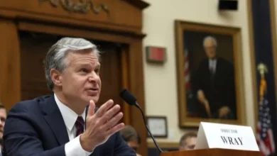 Christopher Wray Trump FBI