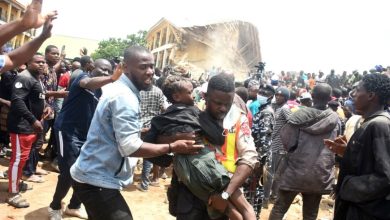 Pic 9 Collapsed School Building in Jos