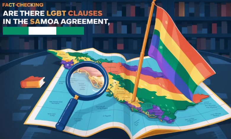 Samoa agreement fact-checking LGBT