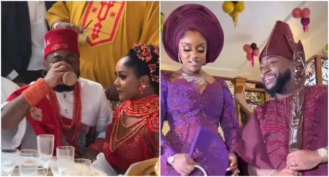 Chioma and Davido's wedding CHIVIDO2024