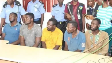 Five sentenced for Offa robbery