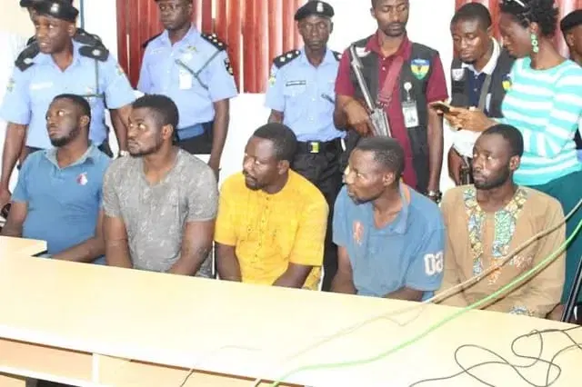 Five sentenced for Offa robbery