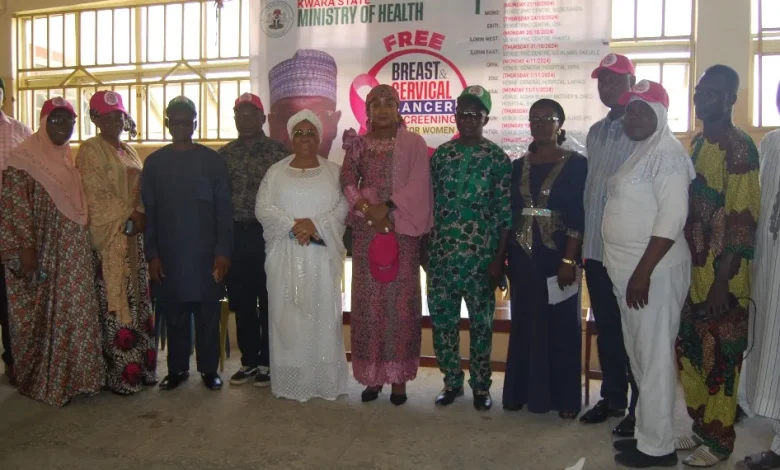 Kwara State Government kicks off breast cancer screening