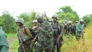 Nigerian troops