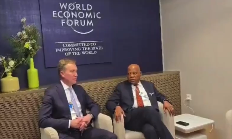 Kashim Shettima and WEF President