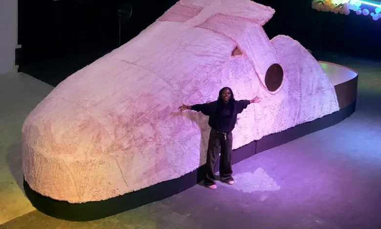 World Largest Sandal attempt by Liz Sanya