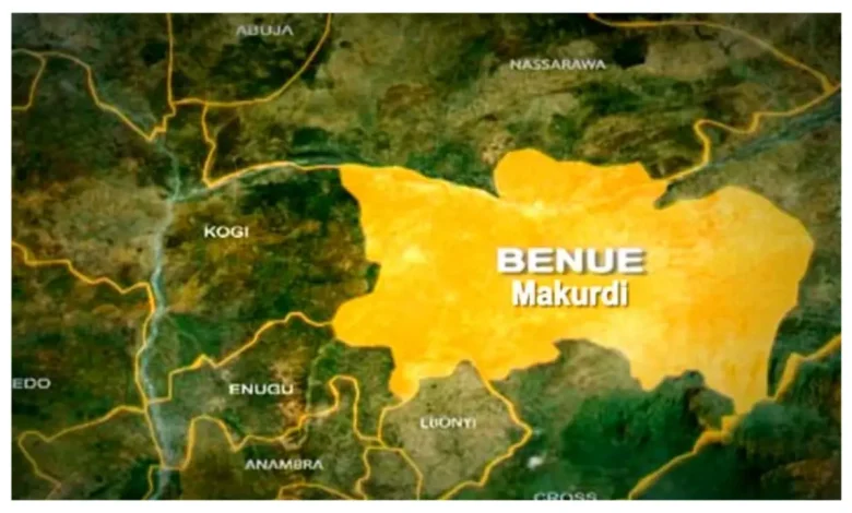 Benue State map