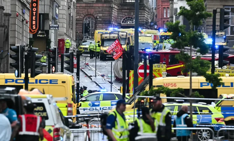 Ambulance in Liverpool after famous May 27 accident