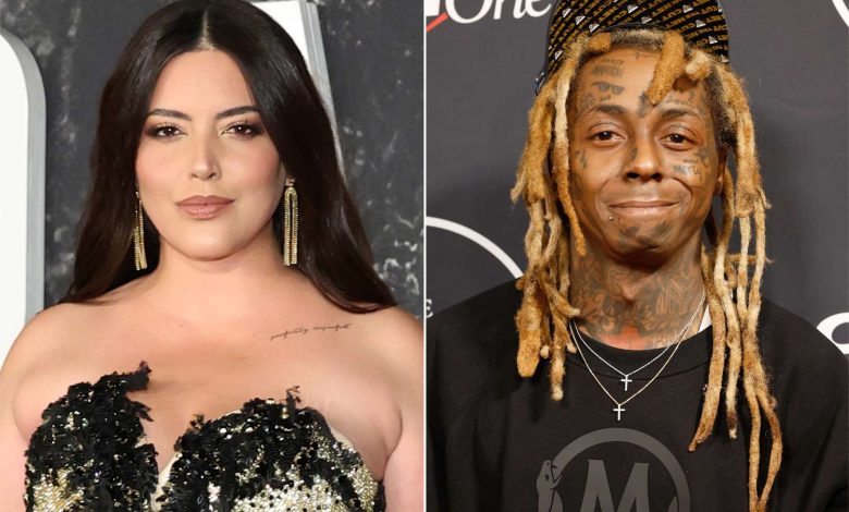 Denise Bidot and Lil Wayne