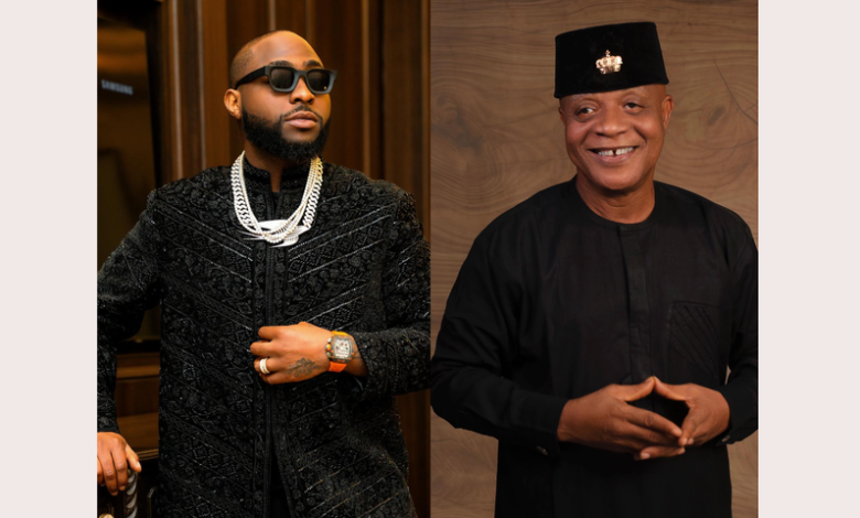 Davido and Bright Chimezie