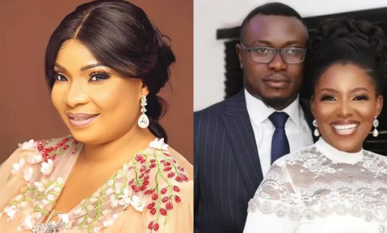Laide Bakare and Biola Bayo