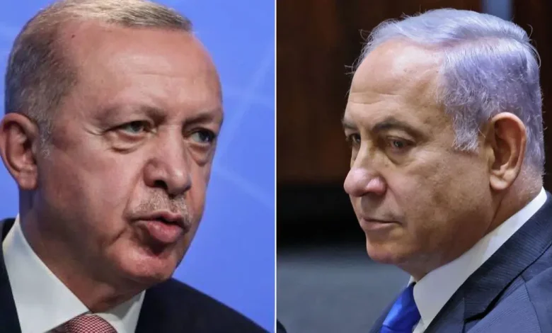 REcep Erdogan and Benjamin Netanyahu