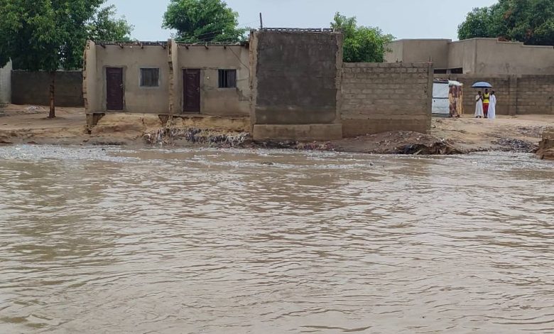Eight buildings collapse after heavy downpour