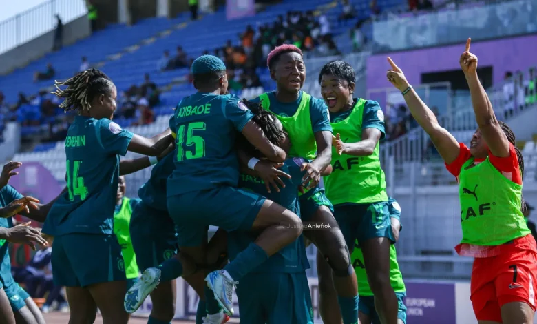 Michelle Alozie and Super Falcons