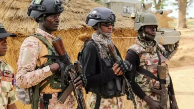 Nigerian troops