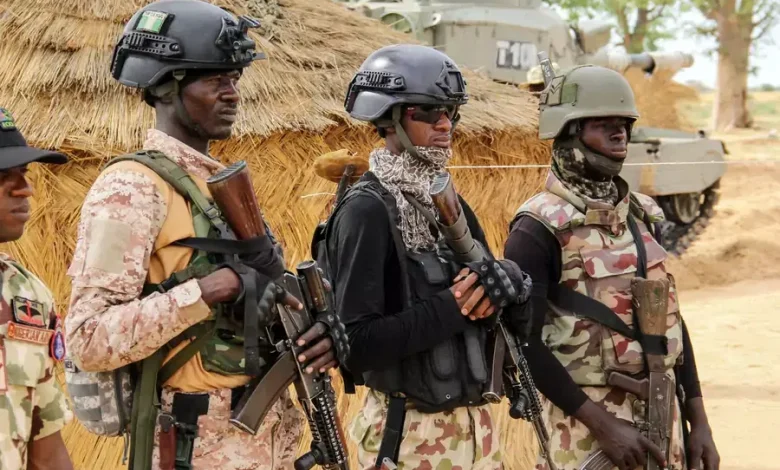 Nigerian troops